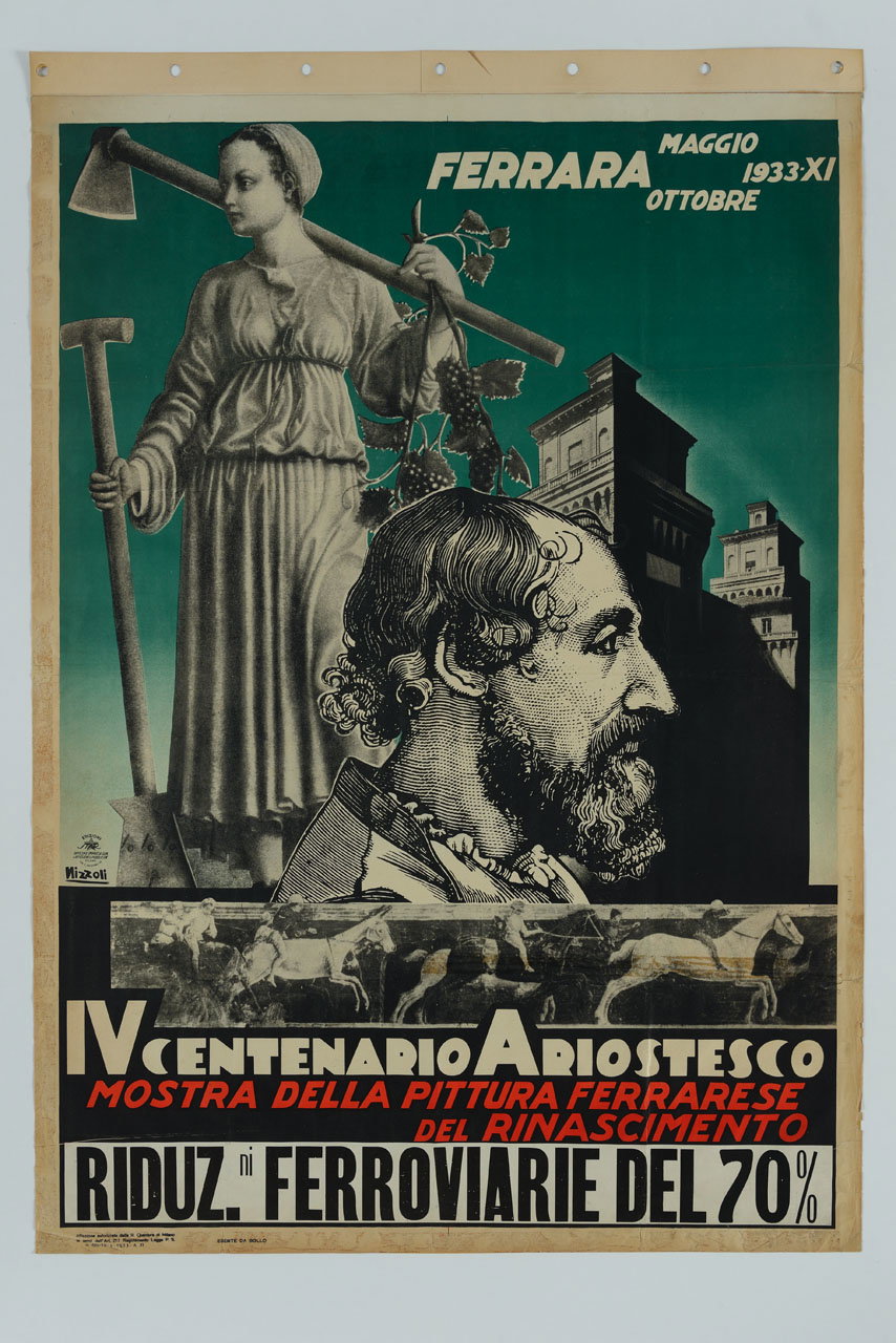 IV centenario Ariostesco, lettura iconografica